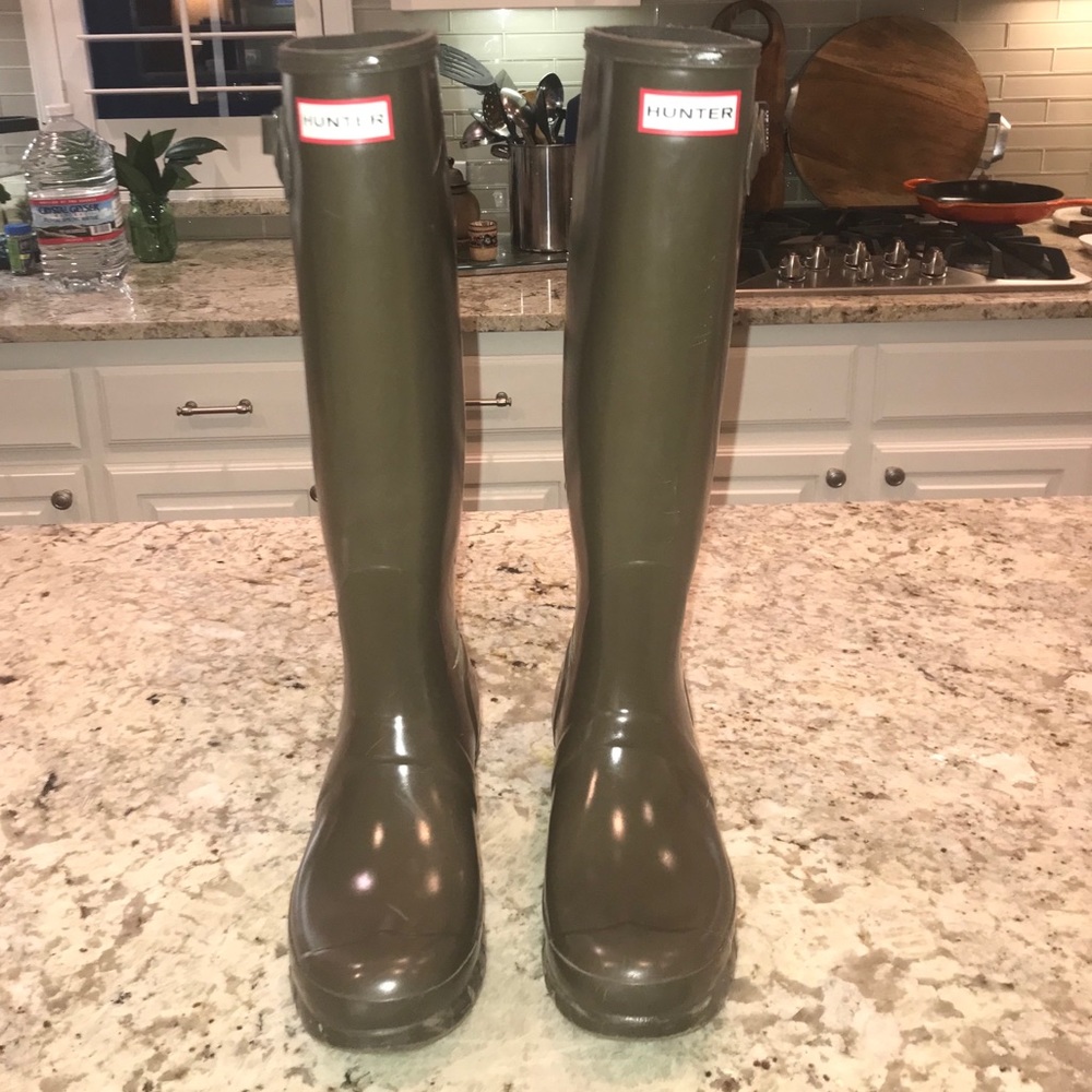 Hunter rain boots